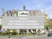 Vente Fond de commerce 155 m2 Paris 13ème