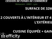 Vente Fond de commerce 32 m2 Lyon 1er