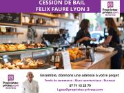 Vente Fond de commerce 55 m2 Lyon 3ème