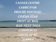Vente Fond de commerce 68 m2 Cannes