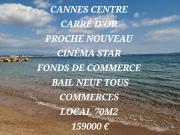 Vente Fond de commerce 70 m2 Cannes
