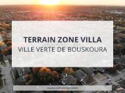 Vente magnifique terrain pour villa 1020m2 à Bouskoura...