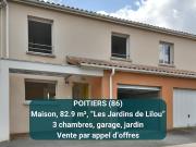 Vente Maison 4 pièces 82.9 m2 Poitiers