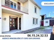 Vente Maison 5 pièces 130 m2 Saint Ciers sur Gironde