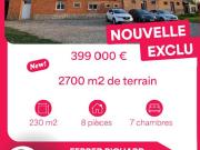 Vente Maison 8 pièces 230 m2 Mélamare