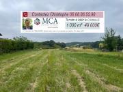 Vente Terrain 1000 m2 Cornille
