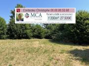 Vente Terrain 1330 m2 Marsac sur l'Isle