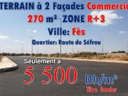 Vente terrain 270 m² à Fès