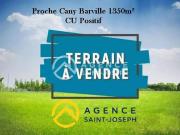 Vente Terrain agricole 1350 m2 Cany Barville
