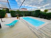 Vente villa de plain pied T5 garage piscine sur 450m2...