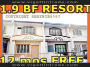 Veraville Las pinas townhouse in Bf Resort house like...