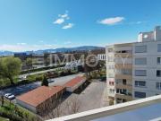Verglaster Balkon mit Blick uf d Ach