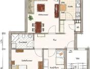 Vermietung einer top renovierten 3 Zimmer Wohnung, ca....