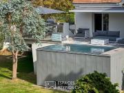 Verneuil sur Seine: rare maison A/A et piscine en centre...