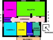 Via Cogne, 7, Milano Appartamento di 110 mq