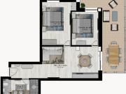 Via del Sagittario trilocale 86mq