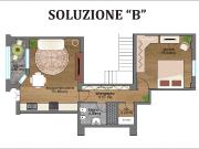 Via Garibaldi bilocale 66mq