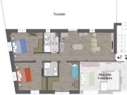 Via Paolo Boselli bilocale 50mq