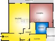 via Taranto bilocale 90mq