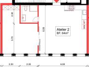 Vielseitig nutzbares Atelier mit Sihlblick und...