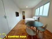 Vila Buarque | Reformado | Mobiliado | 33 m² | Faculdade...