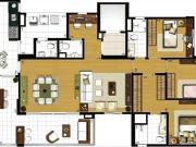Vila Leopoldina, 130m², mobiliado, lazer excelente, 3...