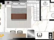 VILA MADALENA 27m² / MOBILIADO / AR CONDICIONADO / LAZER...