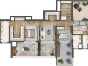 Vila Mariana cobertura duplex nova em condomínio Clube a...