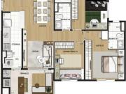 VILA NOVA SABARÁ 81m² 2 vagas Varanda Gourmet R$ 735.000,00