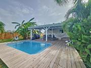 Villa 3 chambres piscine + dépendance Saint François