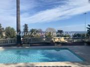 VILLA 7P 225M² sur 1300M² PISCINE VUE MER GOLFE JUAN