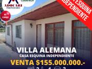 VILLA ALEMANA CALLE HUANHUALI CASA EN VENTA 3D 1B 3E
