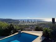 Villa avec piscine et vue panoramique sur la baie de Cannes
