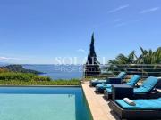 Villa avec piscine vue mer panoramique et exposition sud...