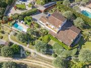 Villa avec piscine vue mer sur la baie de Cannes