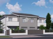 Villa bifamiliare in vendita a Carpi via Lago di...