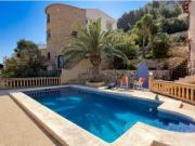 Villa con magníficas vistas al mar, la montaña y el...