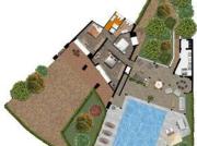 Villa con terrazzo e piscina Palermo