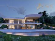 Villa con vistas panorámicas a la montaña y al mar en Javea