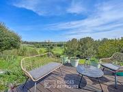 Villa contemporaine à ossature bois avec vue imprenable