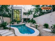 VILLA DE 4 HABITACIONES CON ALBERCA PRIVADA EN TULUM....
