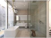 Villa de diseño moderno en frente al campo de golf