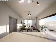 Villa de estilo ibicenco en un tranquilo pueblo español