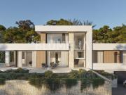 Villa de estilo moderno con vistas al mar en venta en...