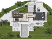 Villa de lujo de 5 dormitorios y 4 baños sobre plano