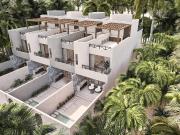 Villa en venta con alberca y rooftop en Chicxulub