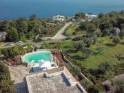 Villa in pietra con vista sul mare a Santa Maria di Leuca