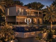 Villa moderne d'inspiration méditerranéenne face à...