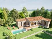 VILLA NEUVE PLAIN PIED MONTAGNAC 30350