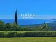 Villa plein sud avec vue mer panoramique – domaine privé...